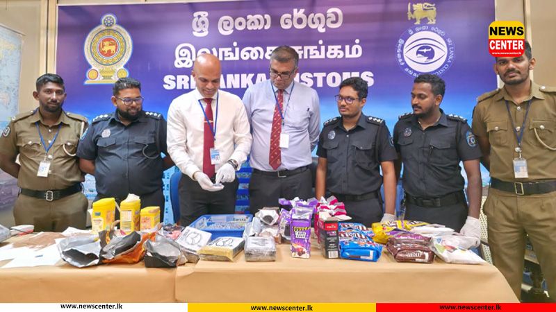 Sri Lanka Customs Narcotics Control Unit Intercepts Indian National with Cocaine and Ecstasy Worth Rs. 454 Million at BIA