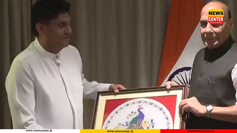 Indian Defence Minister meets Opposition Leader Sajith Premadasa