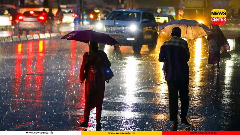 ප්රදේශ කිහිපයකට මි.මී 100ට ඉක්මවූ වැසි