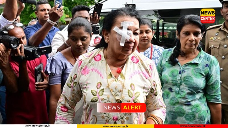 Former First Lady Shiranthi Rajapaksa transferred to Nawaloka Hospital