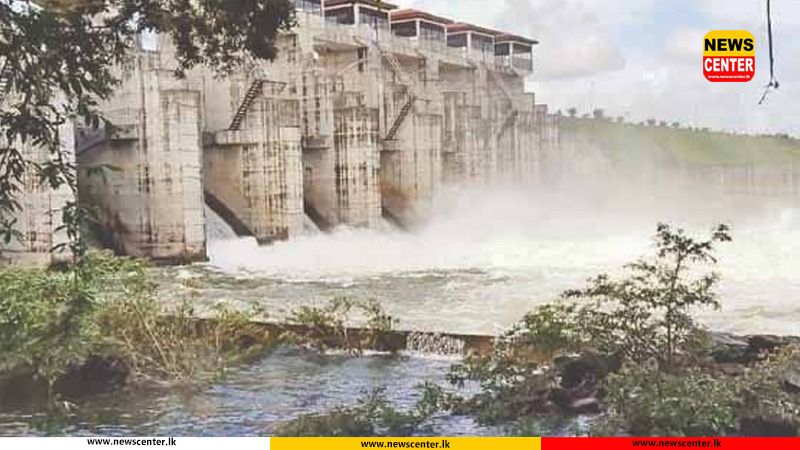 Public cautioned as 6 sluice gates of Deduru Oya Reservoir opened