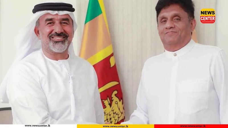 විපක්ෂ නායක සහ එක්සත් අරාබි එමීර් රාජ්යයේ තානාපති අතර හමුවක්