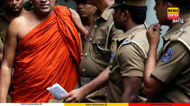 நேற்று கைதான ஞானசார தேரர், இன்று புதுக்கடை நீதிமன்றுக்கு