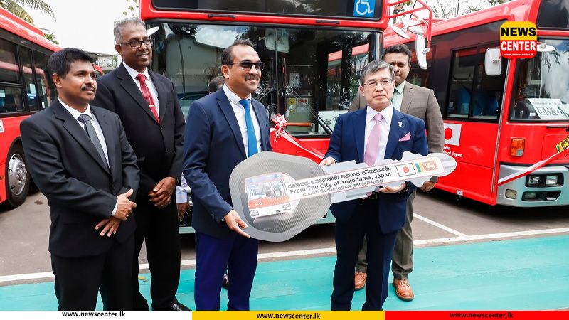 Japan donates seven low-floor buses to boost Sri Lanka’s public transport