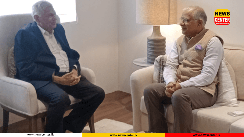 Indian High Commissioner meets ex-President Ranil Wickremesinghe