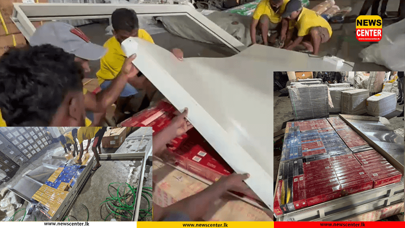 Customs seizes over 200,000 Chinese cigarettes concealed in metal doors