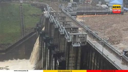 Two spill gates of Upper Kotmale Reservoir opened amid heavy rainfall