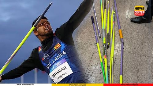 Rumesh Tharanga’s javelins damaged during flight back to Sri Lanka