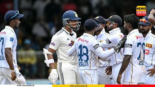 Jaiswal and Asitha were fined 25% of their match fees each and handed one demerit point each for a mid-pitch altercation during the second Test