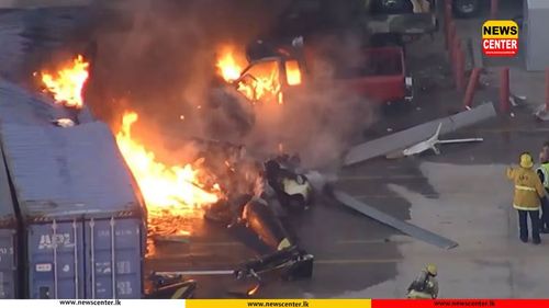 3 people killed when news helicopter crashes while covering LA bus accident