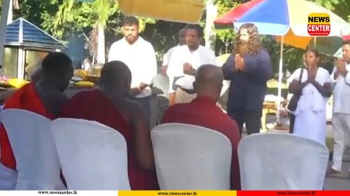 Satyagraha seeking Gnanasara Thero’s release continues at Viharamahadevi Park