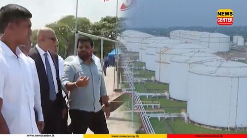 President launches construction of jet fuel pipeline and new oil storage tanks at Muthurajawela