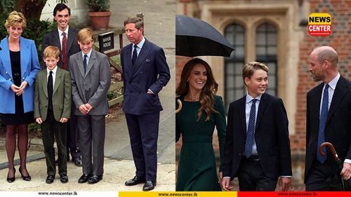 ජෝර්ජ් කුමරු 'ඊටන් උසස් පාසලට' (Eton College)