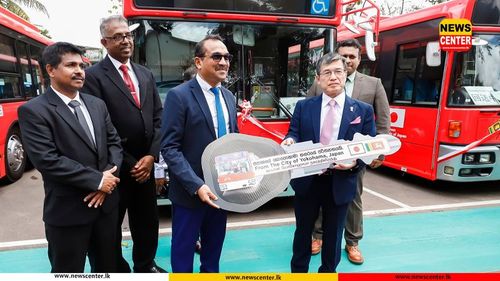 Japan donates seven low-floor buses to boost Sri Lanka’s public transport