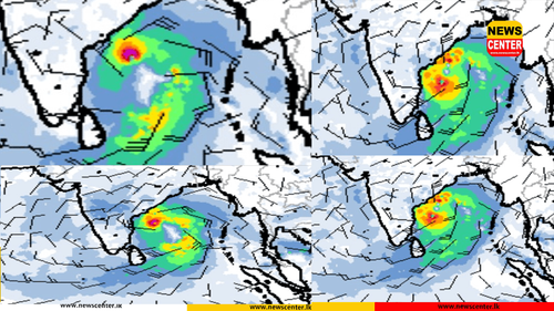  බෙංගාල බොක්කේ ගැඹුරු පීඩන අවපාතයක් - ප්‍රබල සුළි කුණාටුවක් ඇතිවීමේ අවදානමක් - ශ්‍රී ලංකාවේ ප්‍රදේශ රැසකට මිලි මිටර් 100 ඉක්මවූ තද වැසි සහ තද සුළං